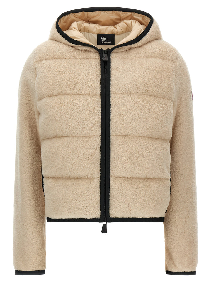 Moncler Grenoble Beige Polyester Hoodie