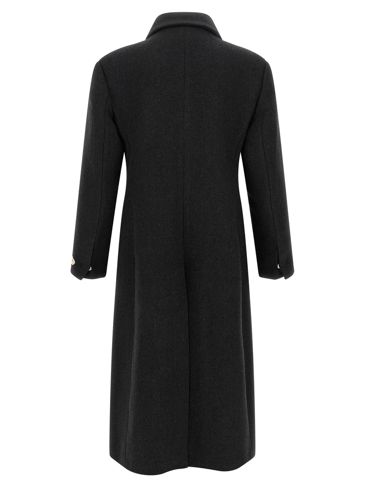 Jacquemus Gray Virgin Wool Coat