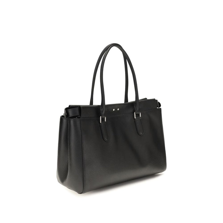 Fendi Black Calf Leather Bos Taurus Shoulder Bag