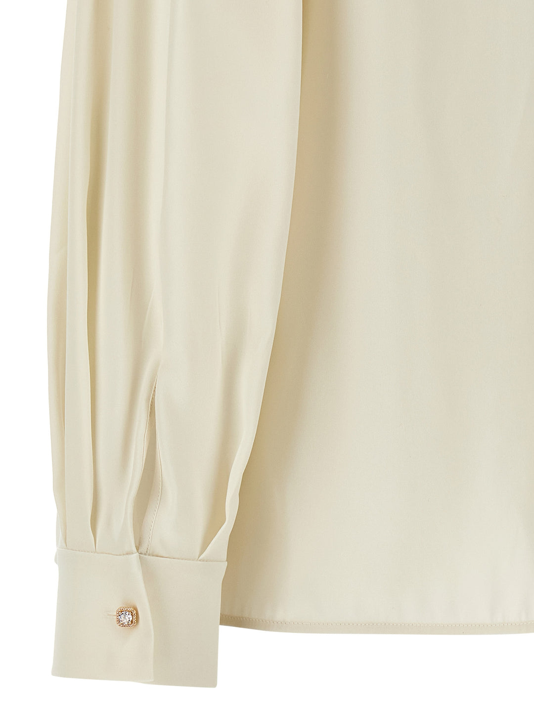 Max Mara White Silk Blouse