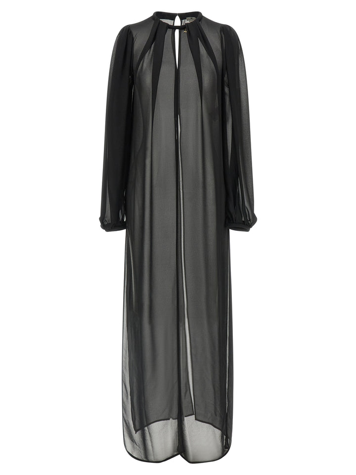 Elisabetta Franchi Black Polyester Blouse