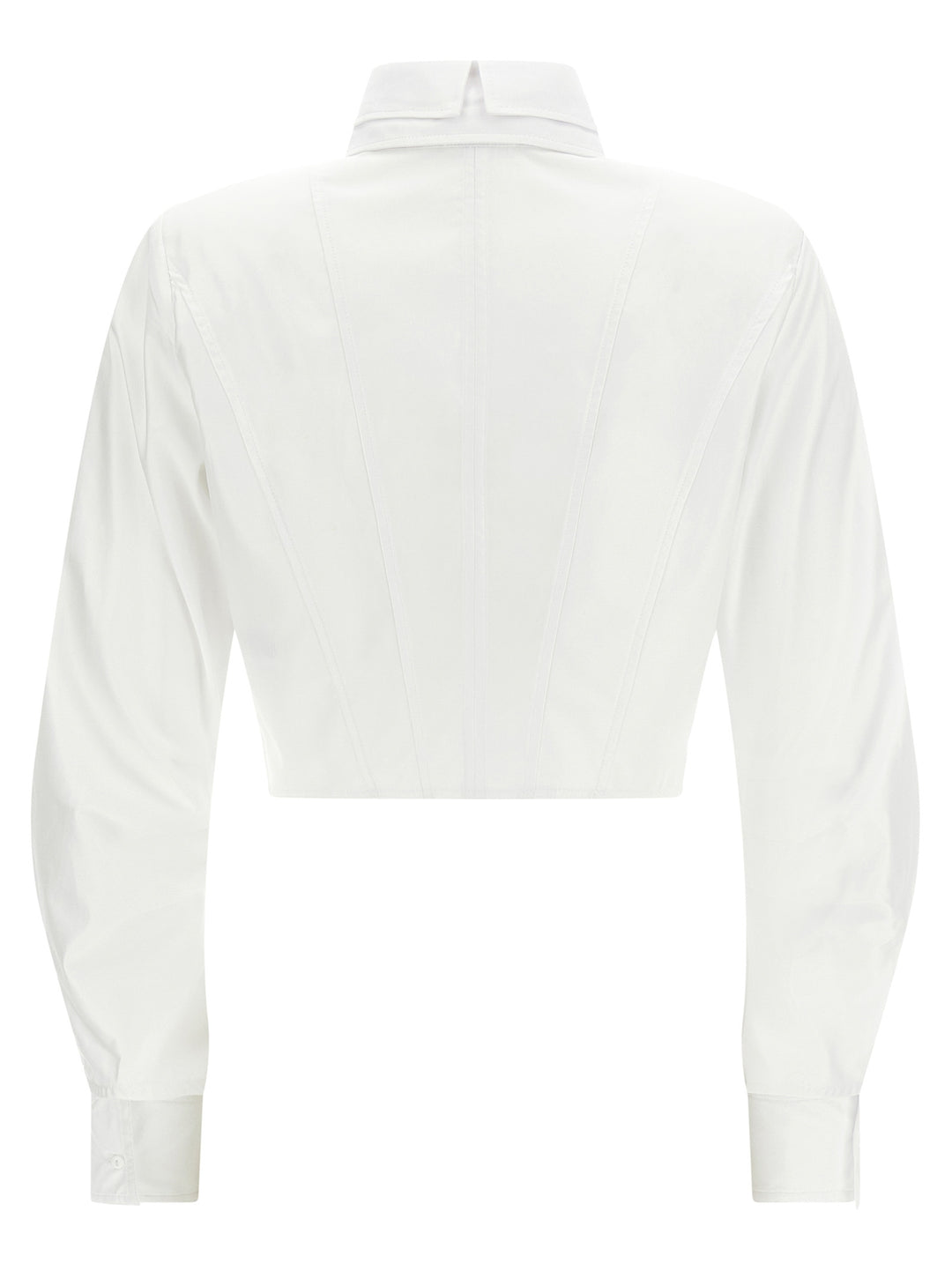 Elisabetta Franchi White Cotton Blouse