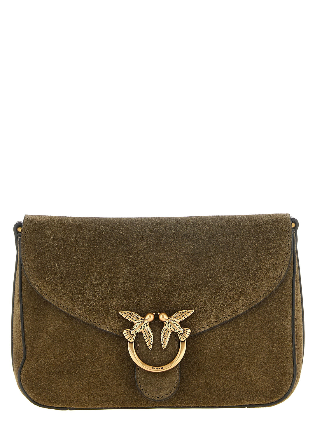 PINKO Bicolor Calfskin Crossbody Bag