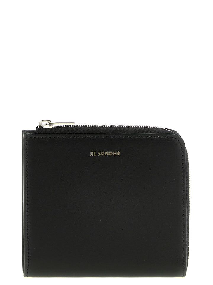 Jil Sander Black Calfskin Wallet