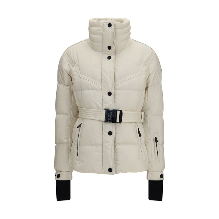Moncler Grenoble Beige Polyester Full-Length Jacket