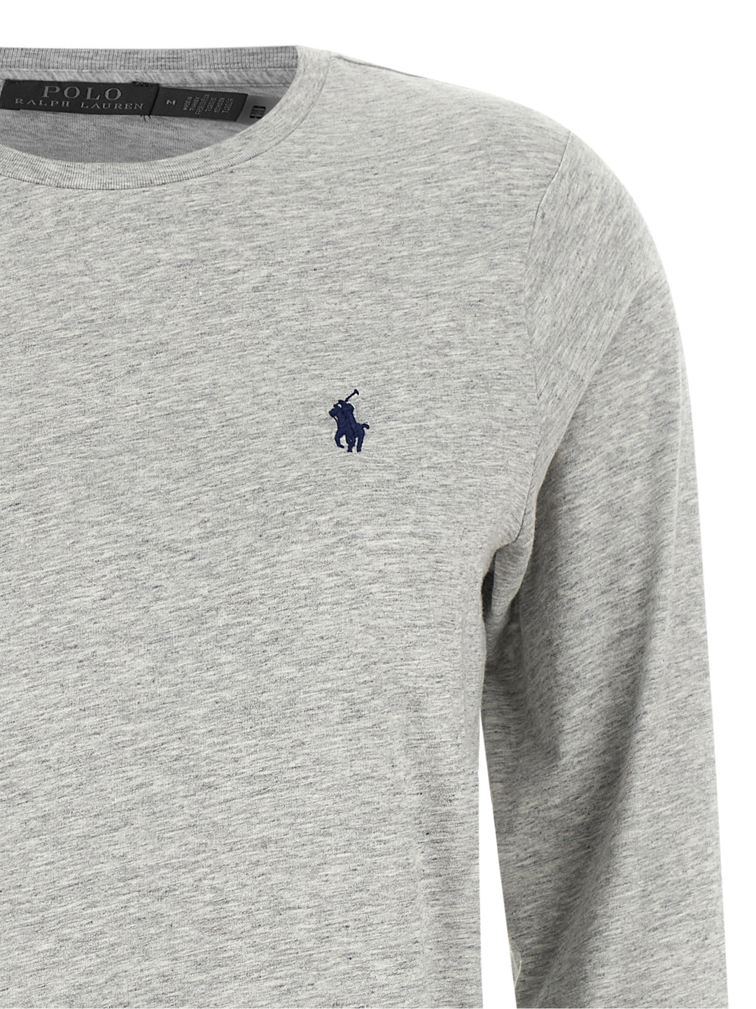 Polo Ralph Lauren Gray Cotton Long Sleeve T-Shirt