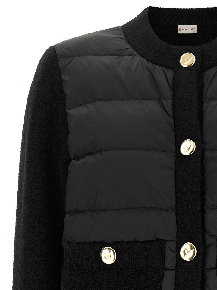 Moncler Black Polyamide Full-Length Jacket