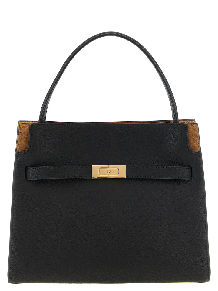 Tory Burch Black Lambskin Crossbody Bag