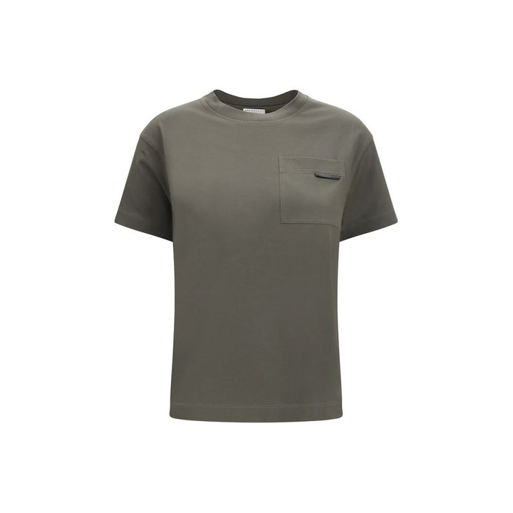 Brunello Cucinelli Bicolor Cotton T-Shirt