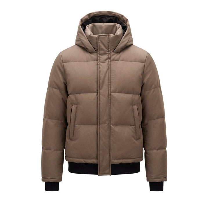 Roberto Pepe Luxury Grey Viscose Men's Jacket