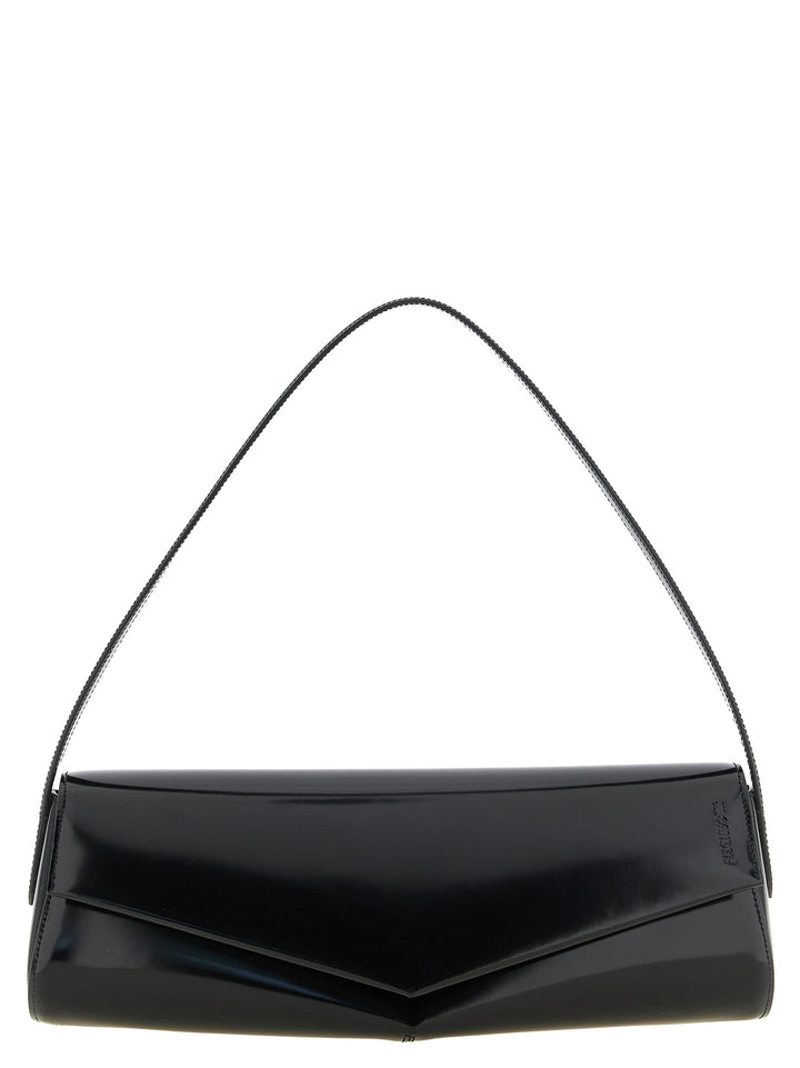 Jil Sander Black Calfskin Shoulder Bag