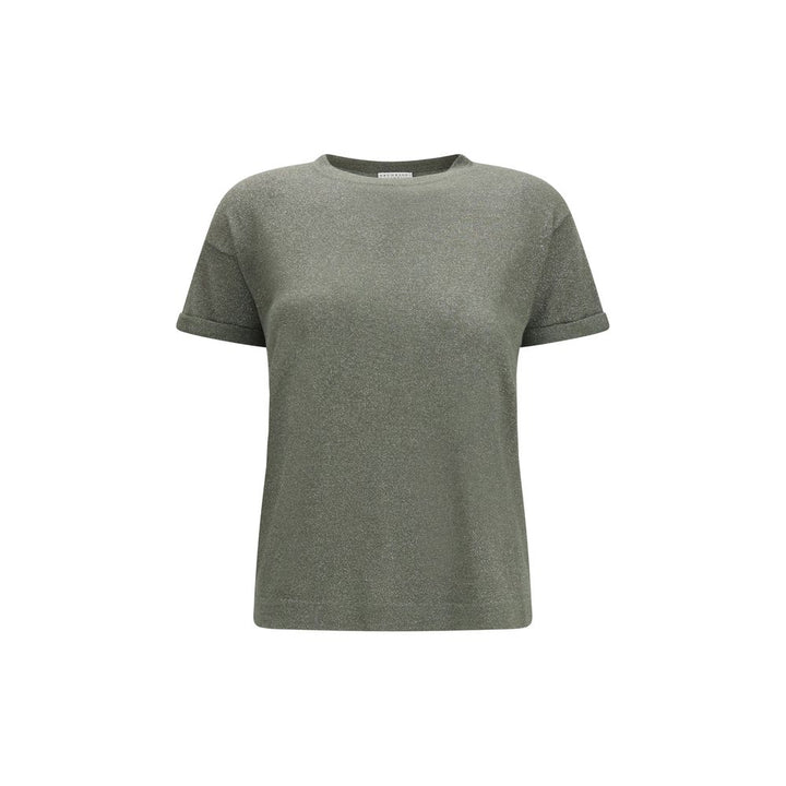 Brunello Cucinelli Bicolor Nylon T-Shirt