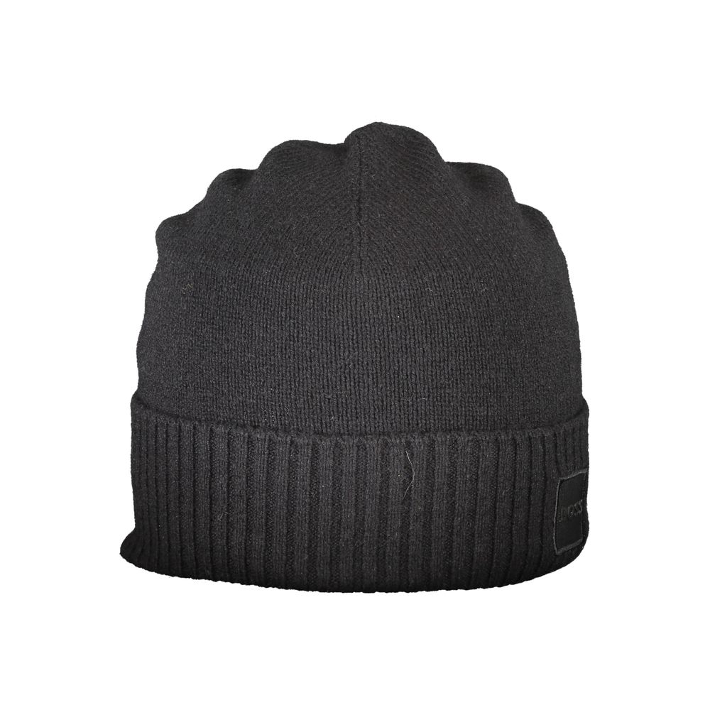 Hugo Boss Black Wool Men's Cap