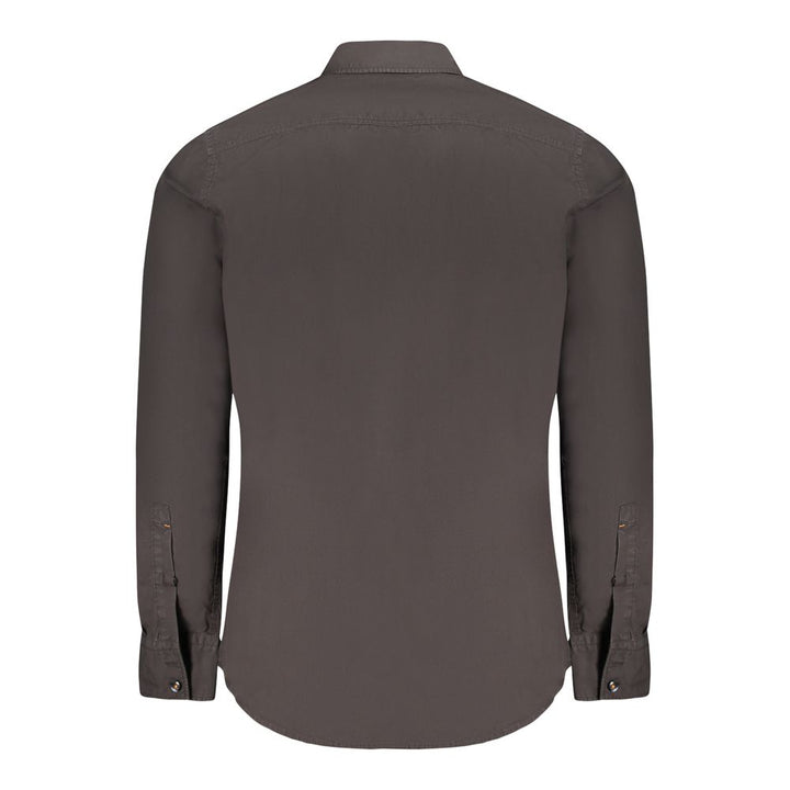 Hugo Boss Black Cotton Men's Shirt