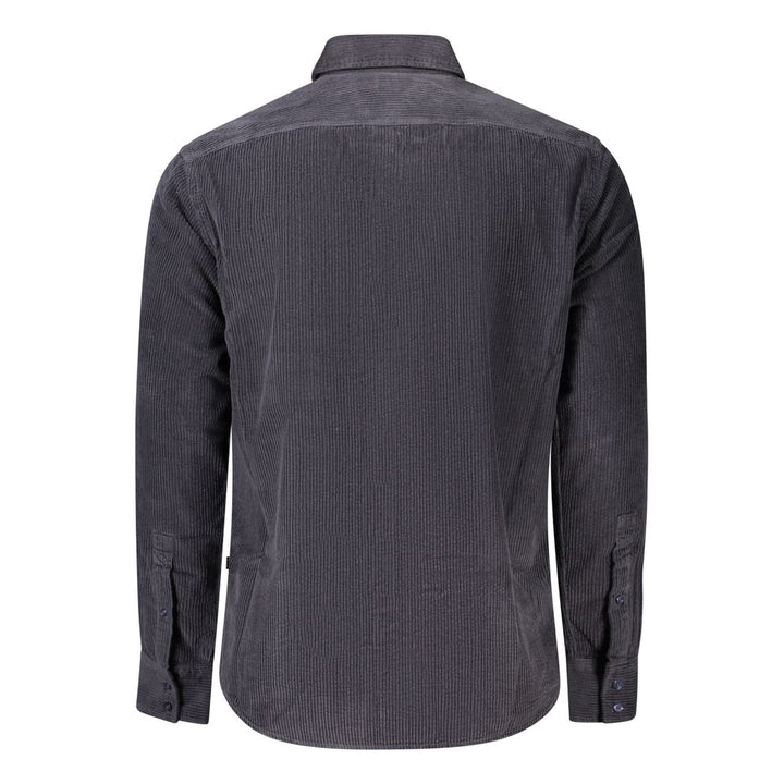 Hugo Boss Blue Cotton Shirt