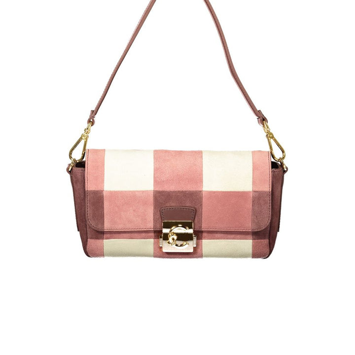 Coccinelle Pink Leather Handbag