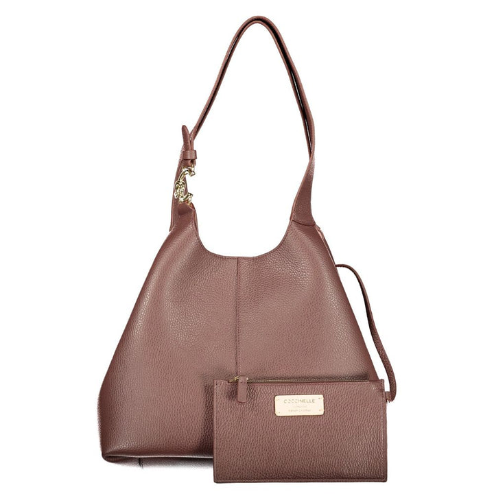 Coccinelle Brown Leather Handbag