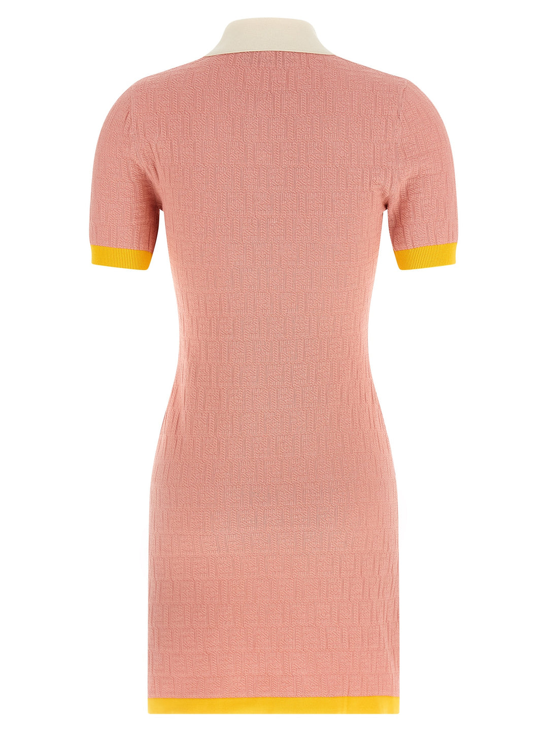Fendi Multicolor Cotton Short Dress