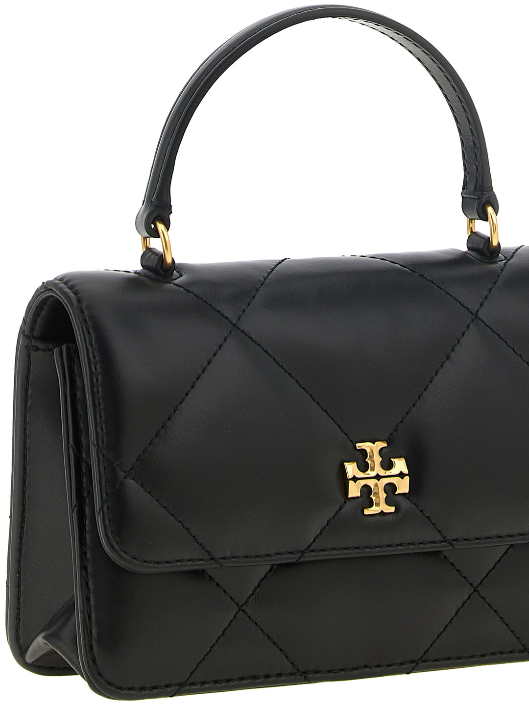 Tory Burch Black Cowhide Crossbody Bag