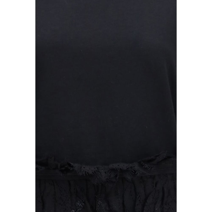 Alexander McQueen Black Cotton T-Shirt