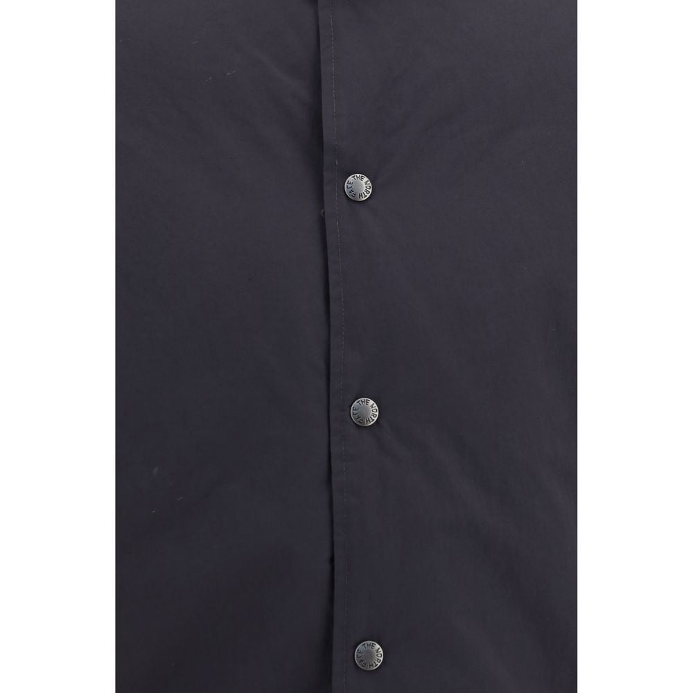 The North Face Gray Cotton Full-Length Jacket