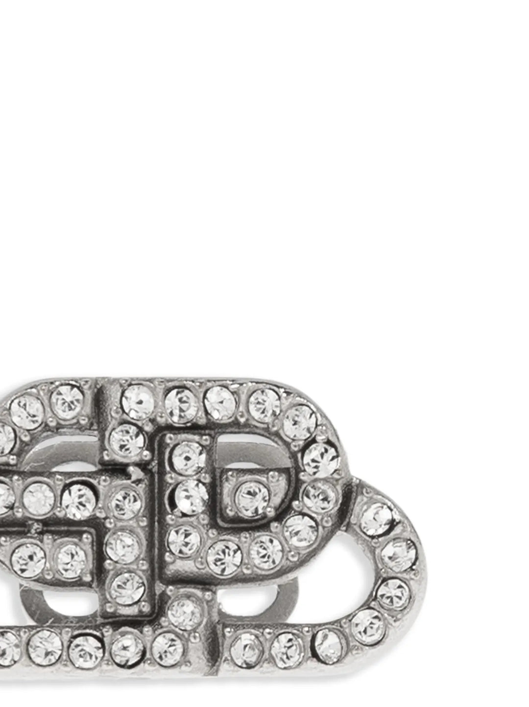 Balenciaga Silver Brass Earrings
