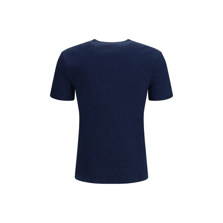 Brunello Cucinelli Blue Cotton T-Shirt