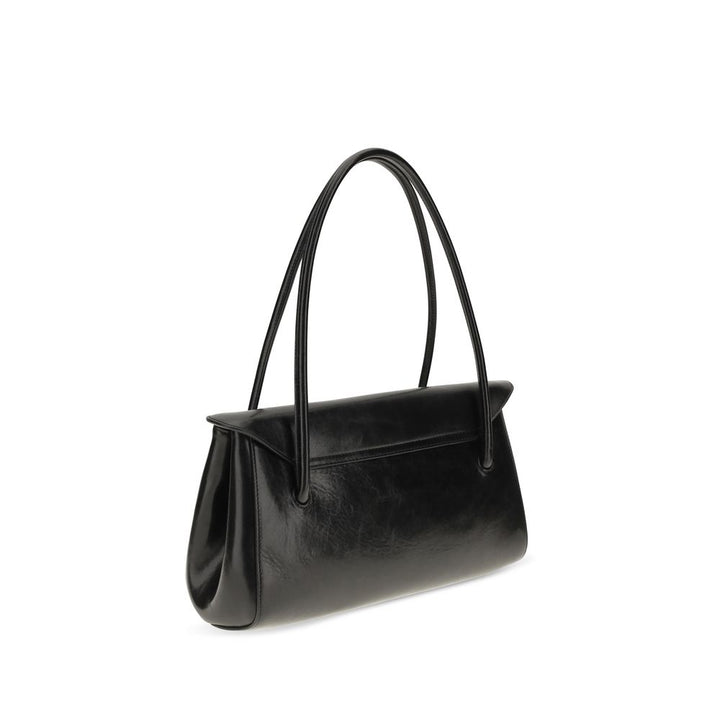 Marni Black Calf Leather Bos Taurus Shoulder Bag