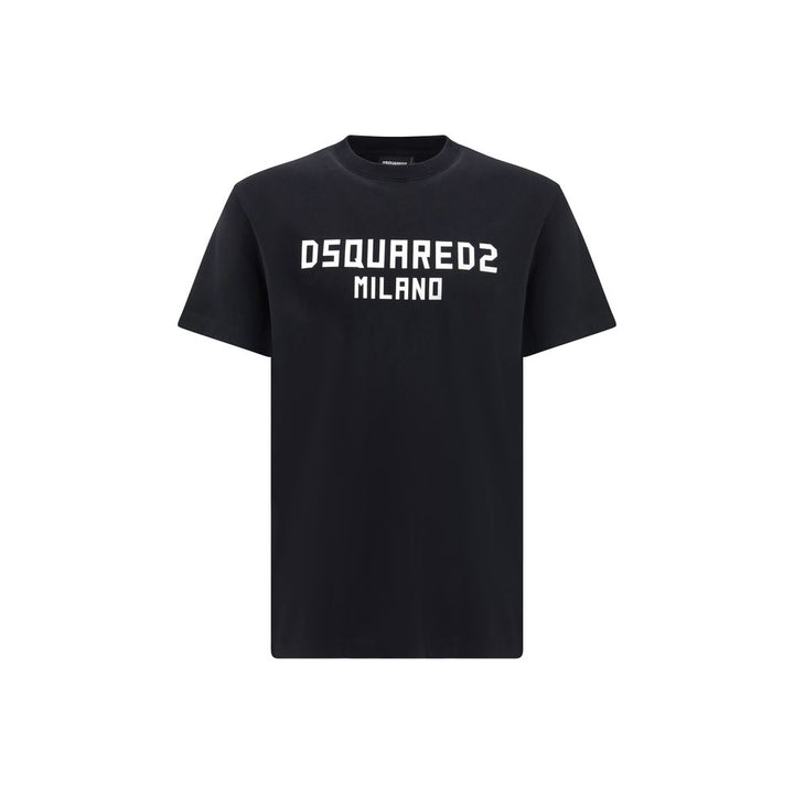 Dsquared² Black Cotton T-Shirt