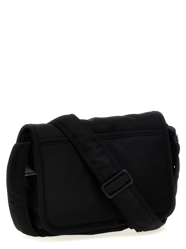 Saint Laurent Black Polyamide Crossbody Bag