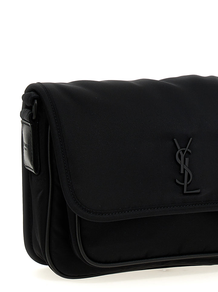 Saint Laurent Black Polyamide Crossbody Bag