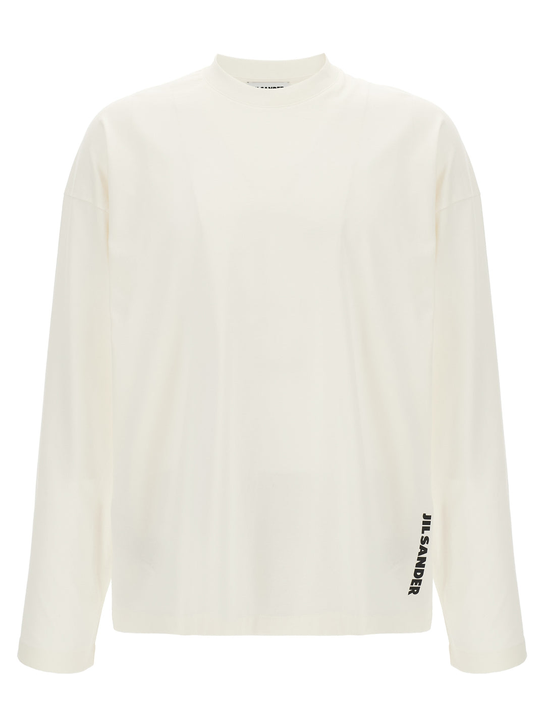 Jil Sander White Cotton T-Shirt