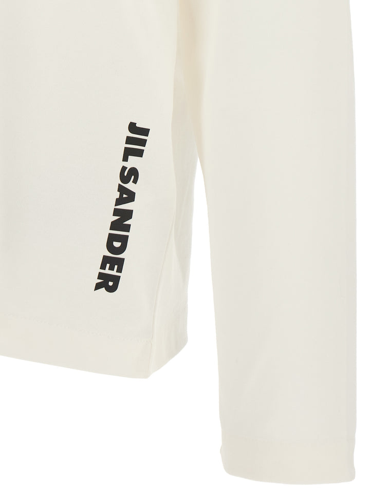 Jil Sander White Cotton T-Shirt