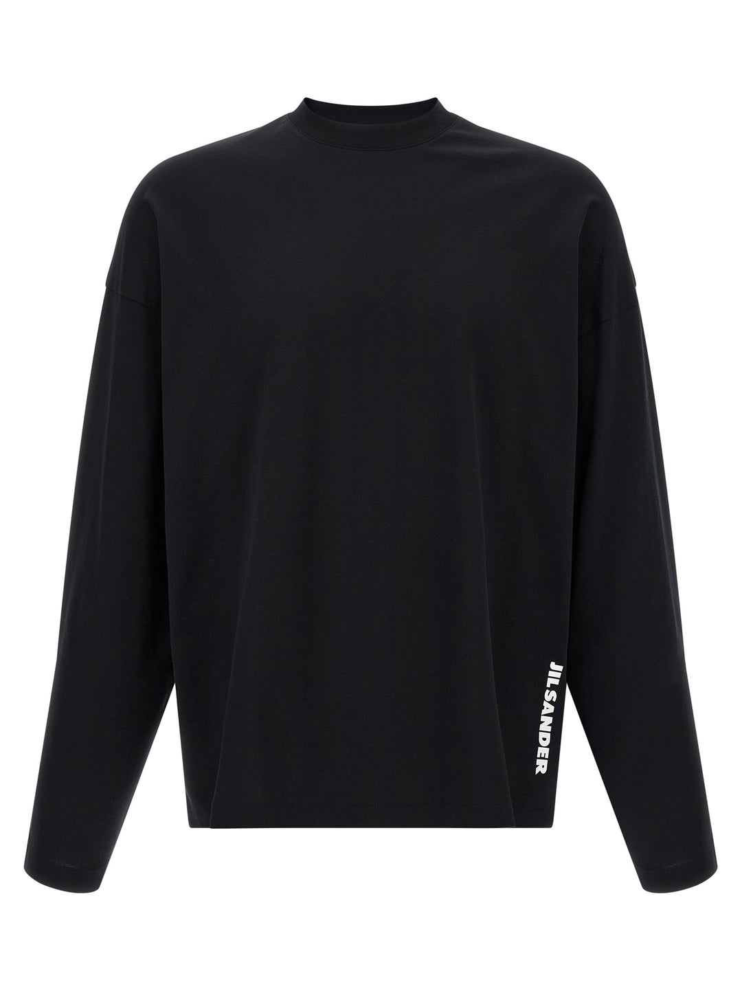 Jil Sander Black Cotton T-Shirt