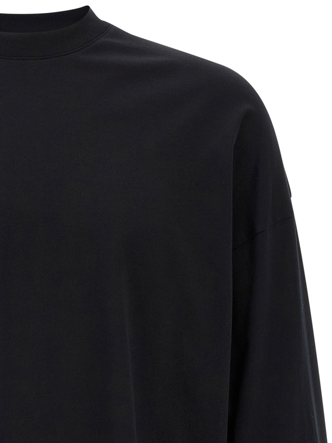 Jil Sander Black Cotton T-Shirt