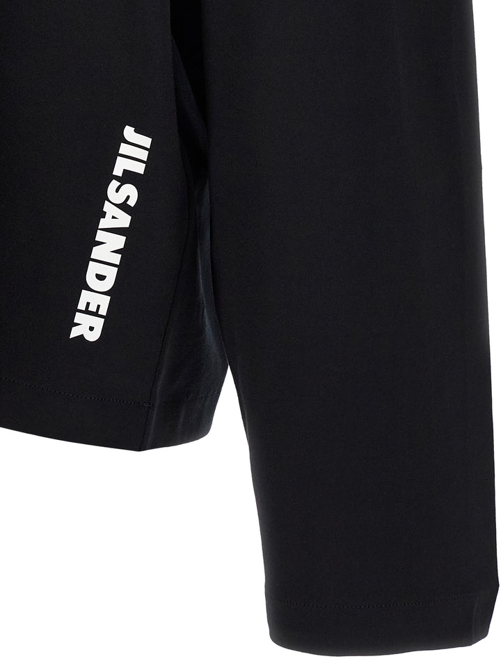 Jil Sander Black Cotton T-Shirt