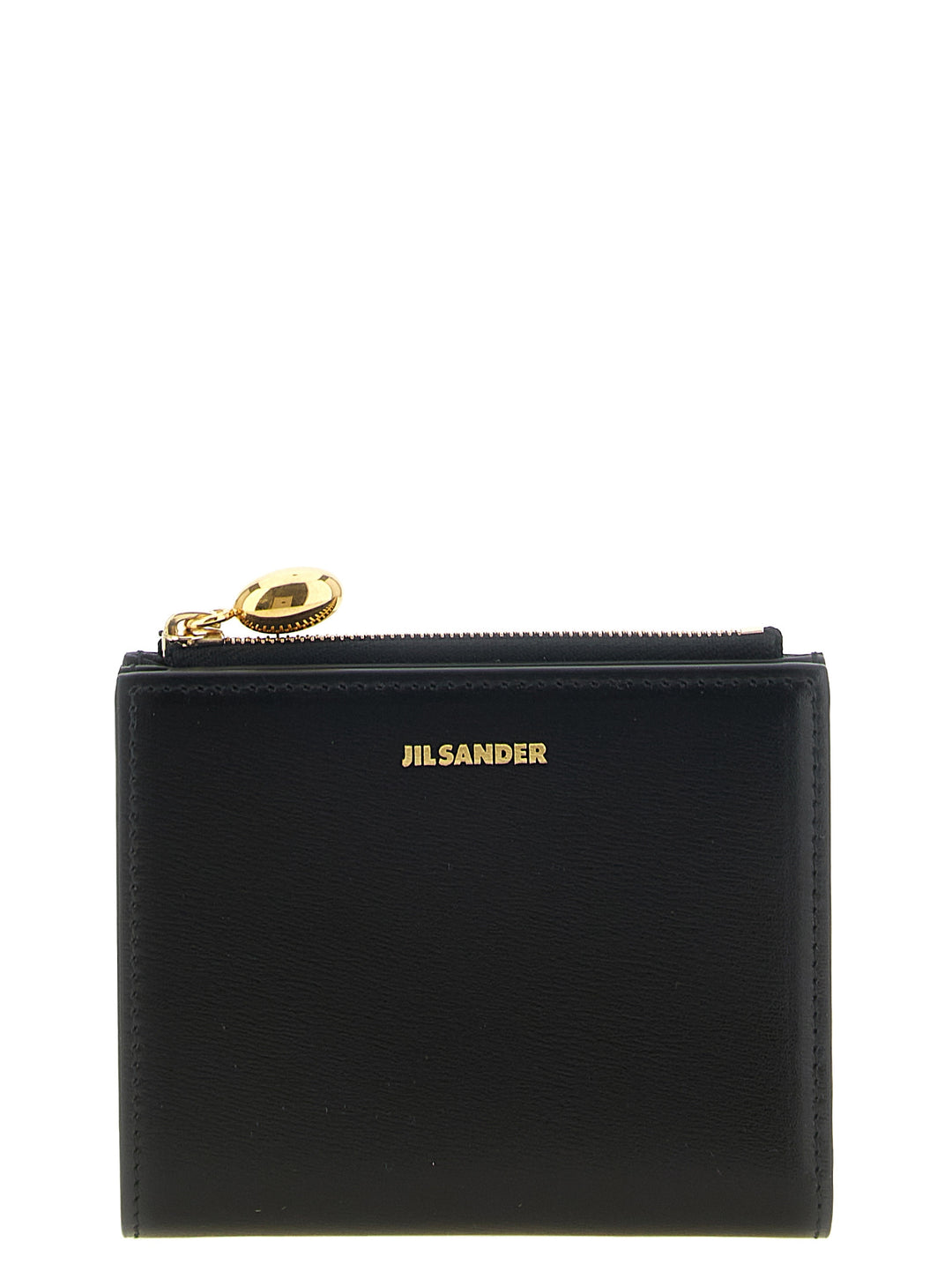 Jil Sander Black Calfskin Cardholder