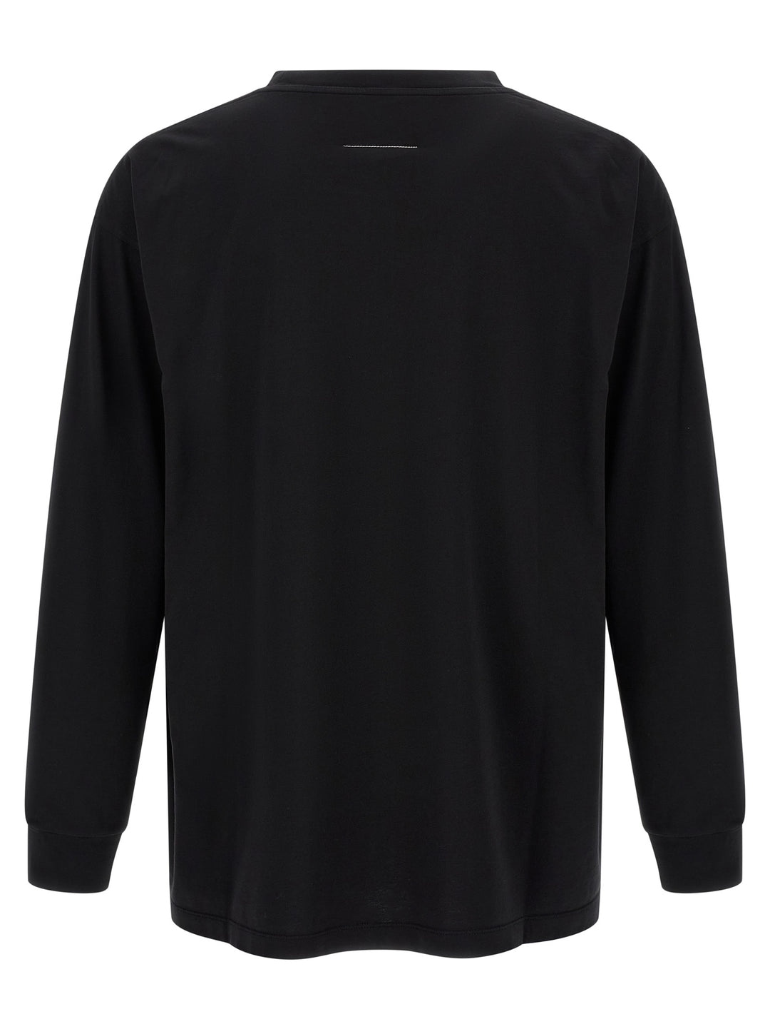 MM6 Maison Margiela Black Cotton T-Shirt