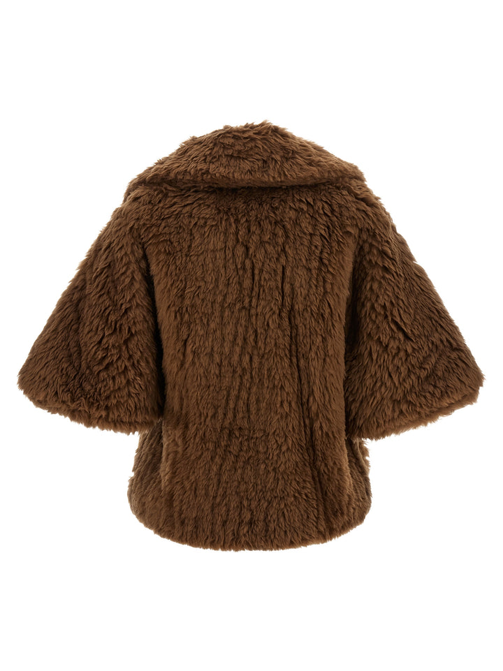 Max Mara Brown Virgin Wool Coat
