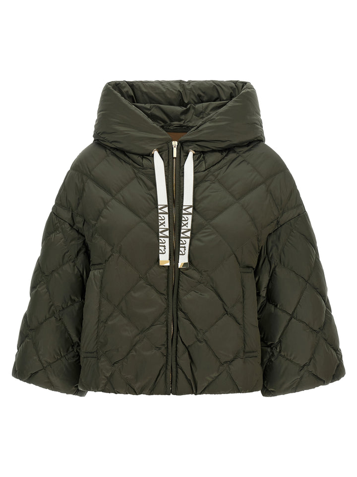 Max Mara Bicolor Polyamide Parka