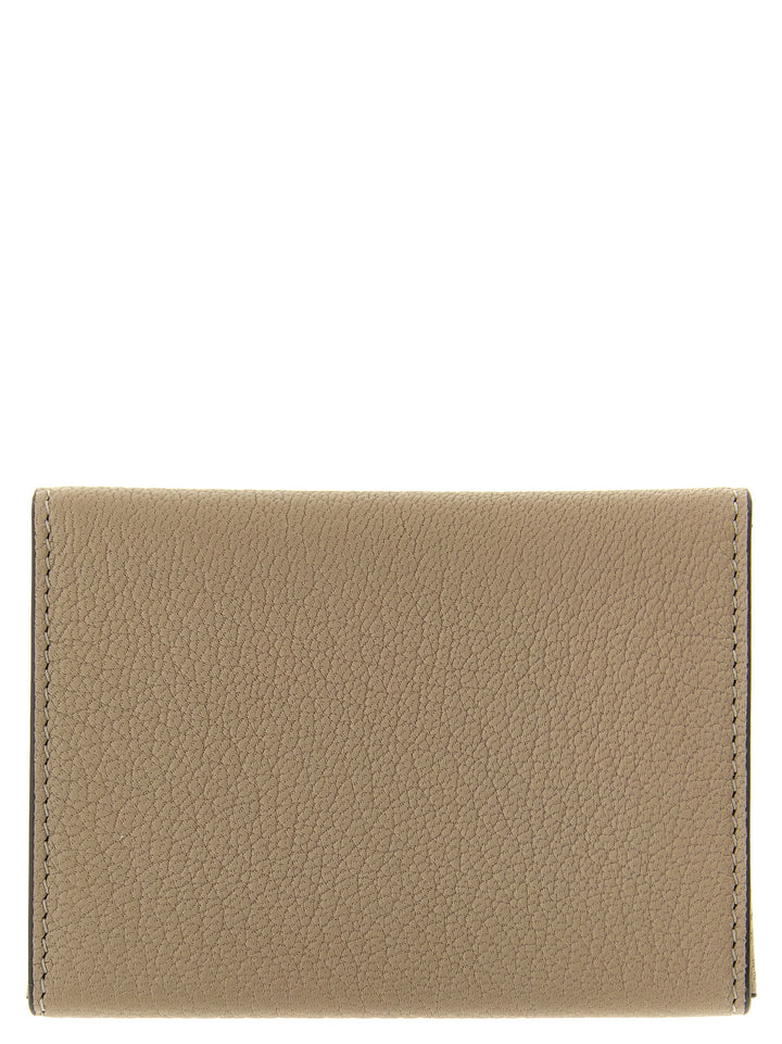 Chloé Beige Goatskin Cardholder