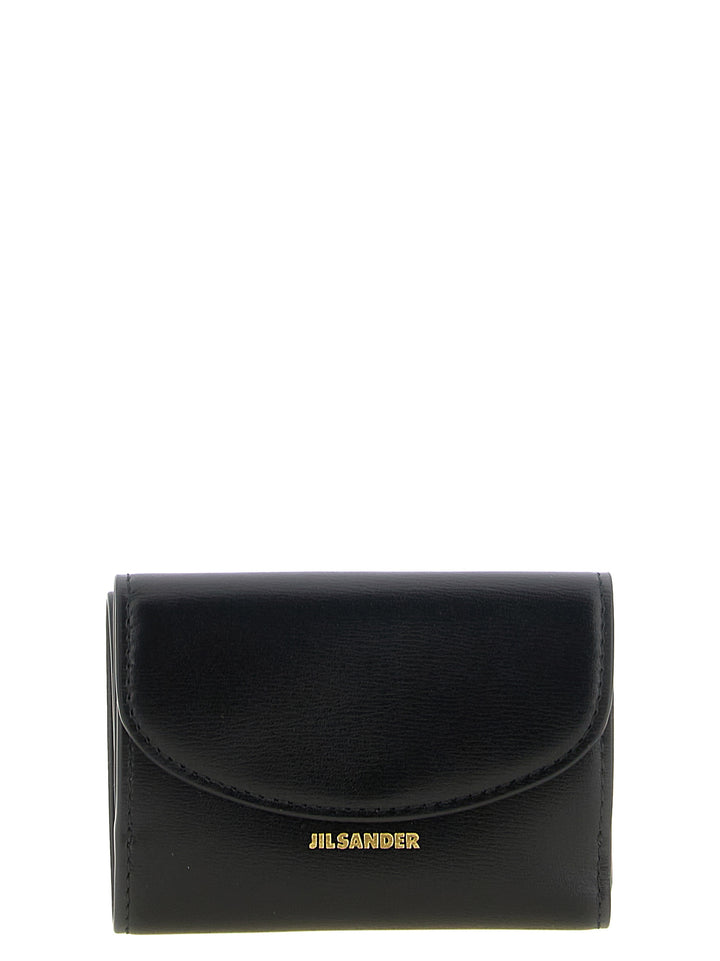 Jil Sander Black Calfskin Cardholder