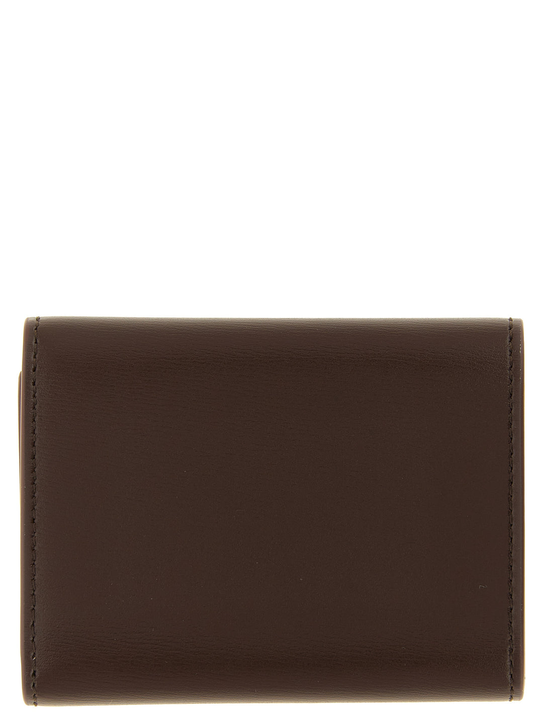 Jil Sander Brown Calfskin Cardholder