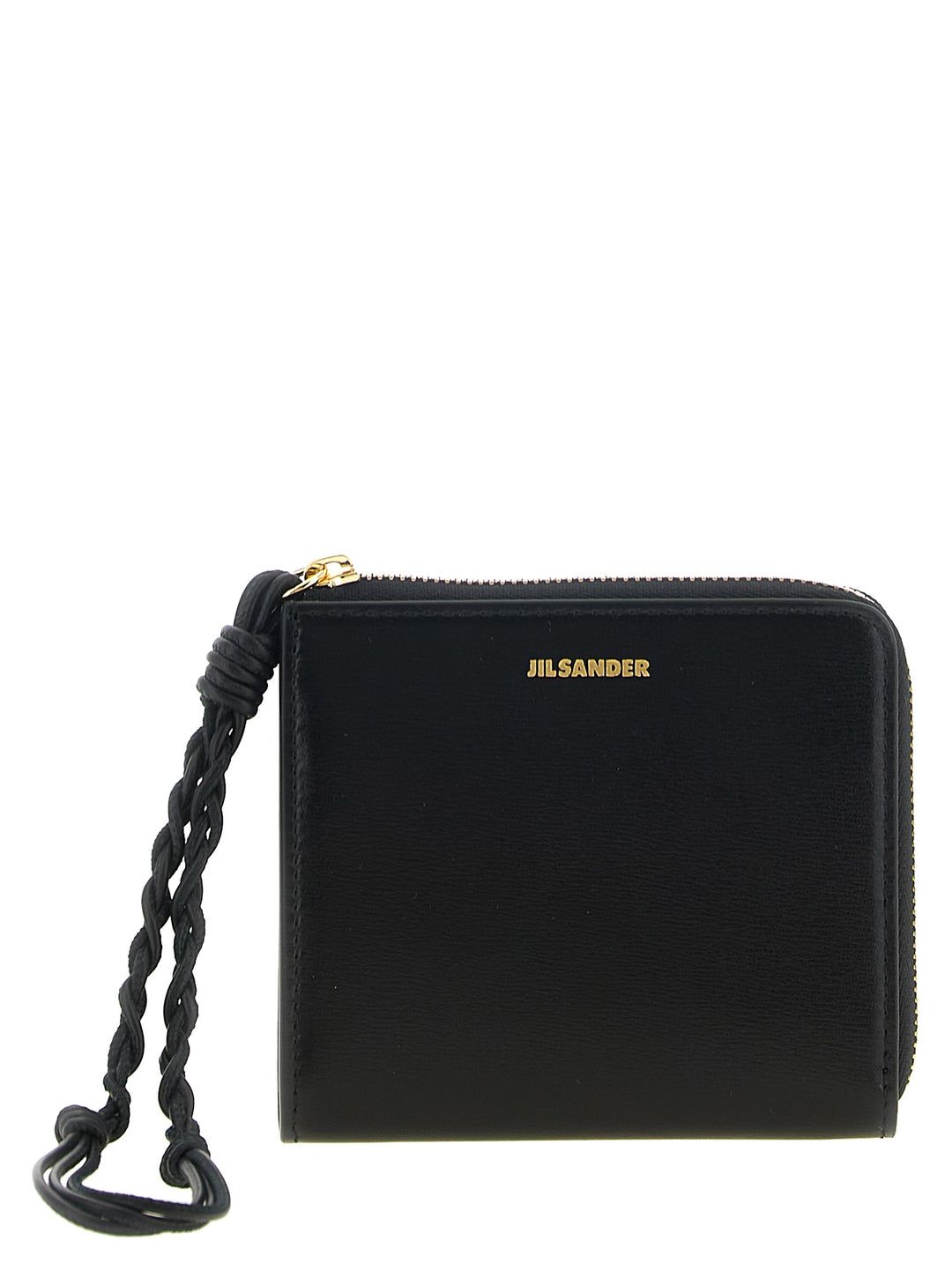 Jil Sander Black Calfskin Cardholder
