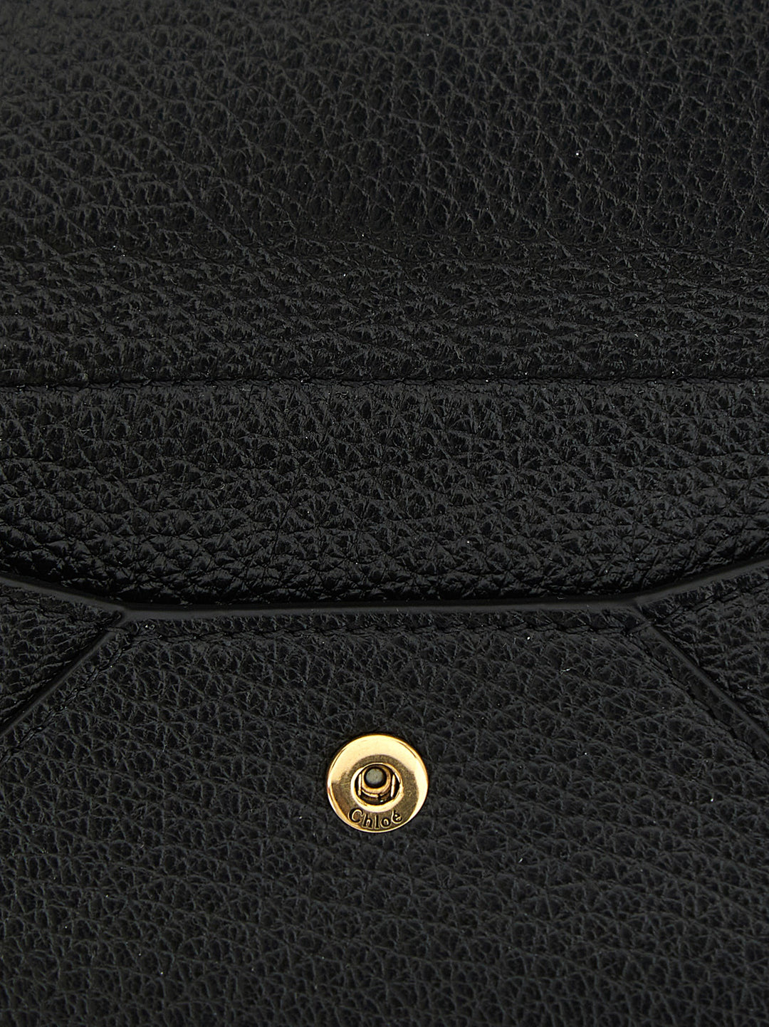 Chloé Black Goatskin Cardholder