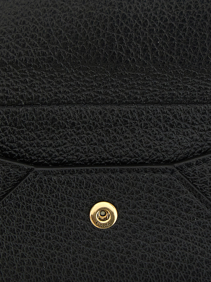 Chloé Black Goatskin Cardholder