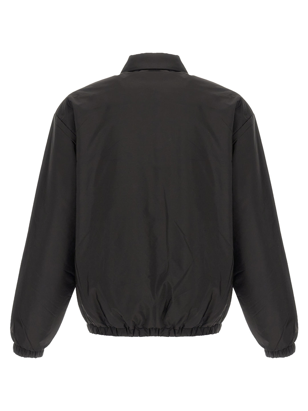 Prada Black Recycled Polyamide Full-Length Jacket