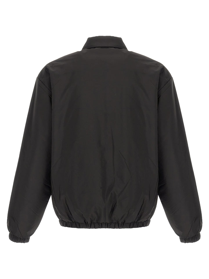 Prada Black Recycled Polyamide Full-Length Jacket