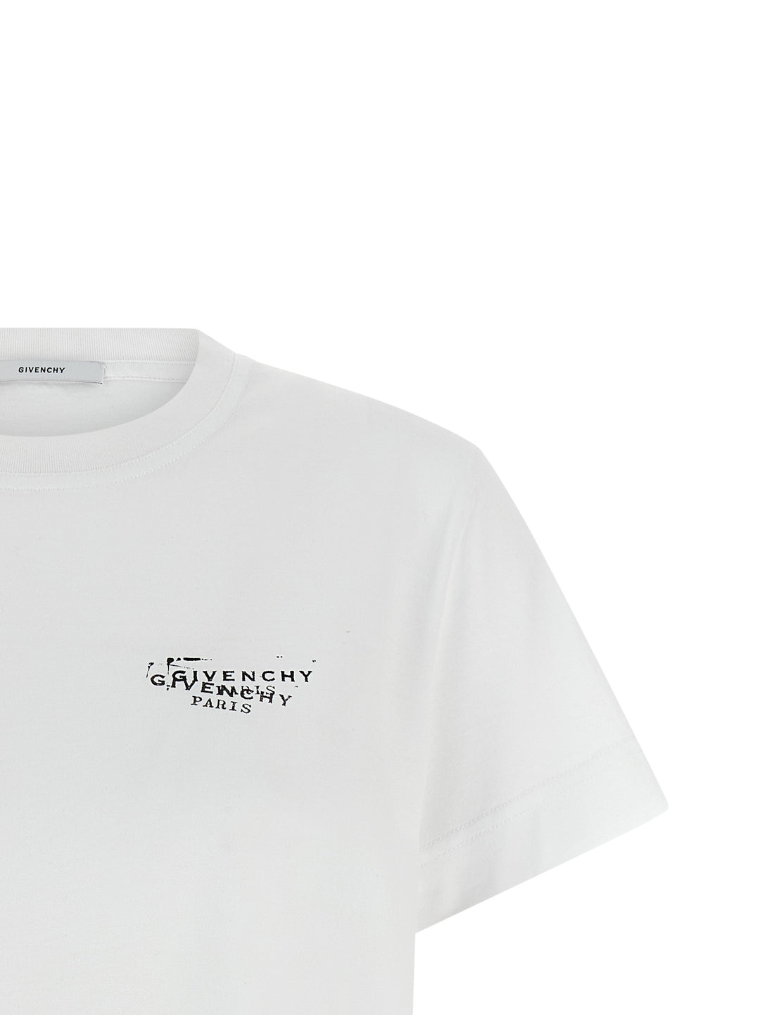 Givenchy White Cotton T-Shirt