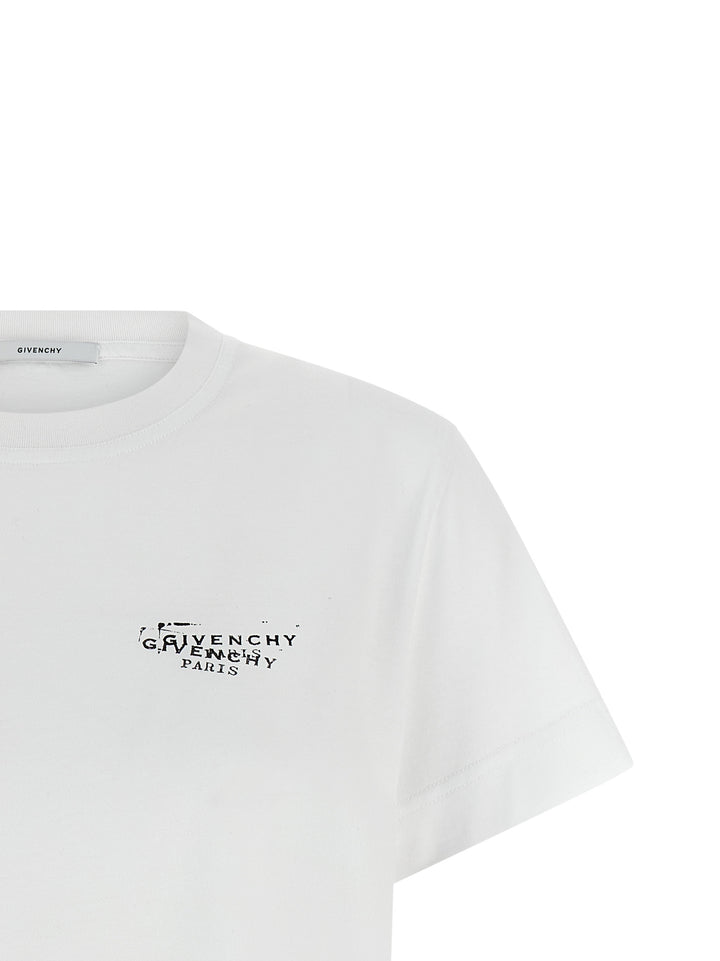Givenchy White Cotton T-Shirt